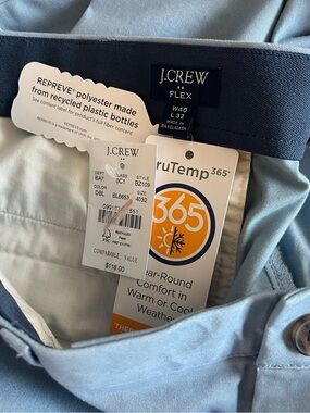 J. Crew Men's Pale Blue Chino Pants